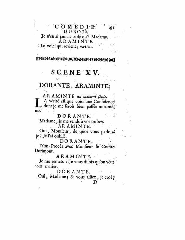 1738 : Les fausses confidences