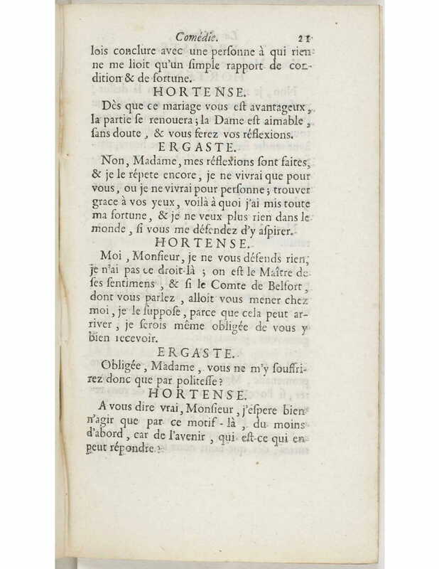 1739 : La méprise
