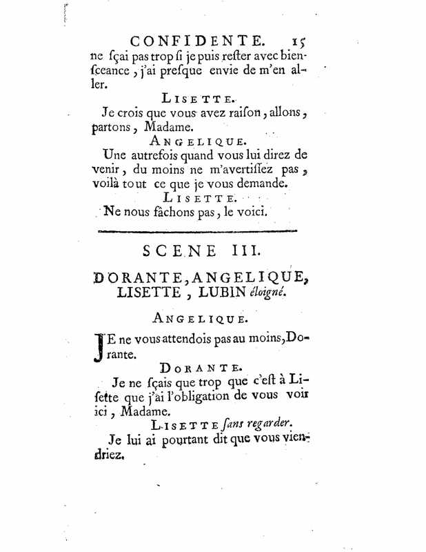1735 : La mère confidente