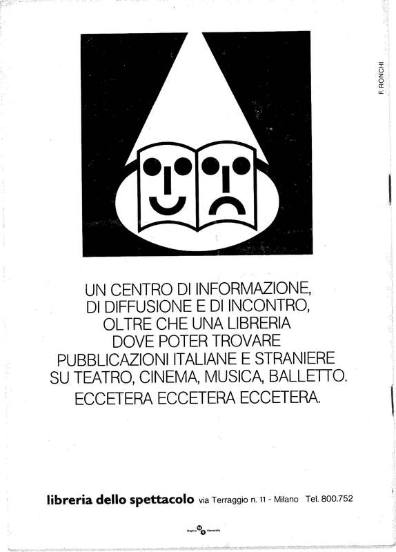 1978 : La doppia incostanza (Andrée Ruth Shammah) programme (reprise?)