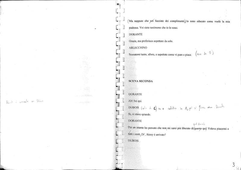1998 : Le false confidenze (Toni Servillo)