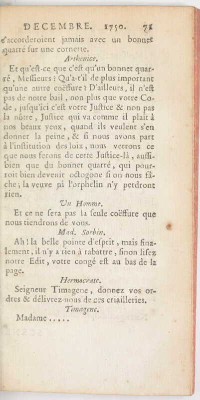 1750 : La colonie