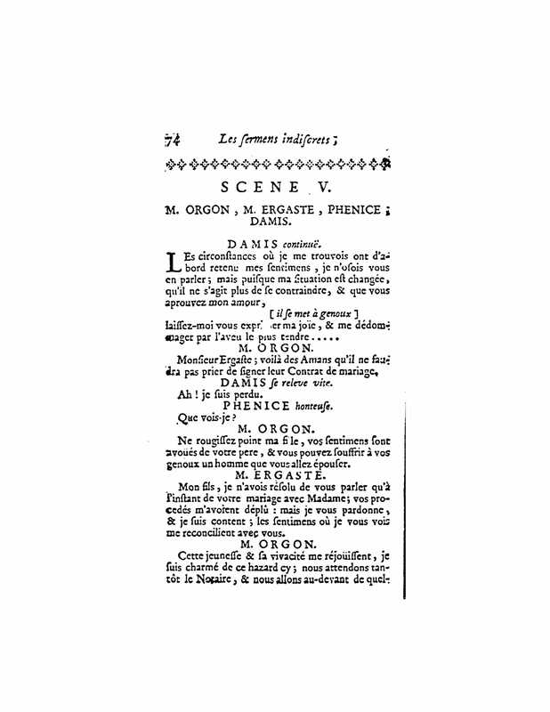 1732 : Les serments indiscrets