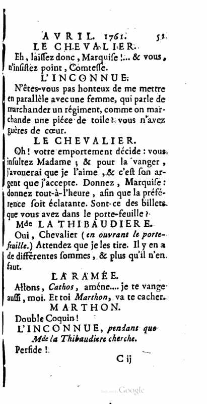1761 : La provinciale