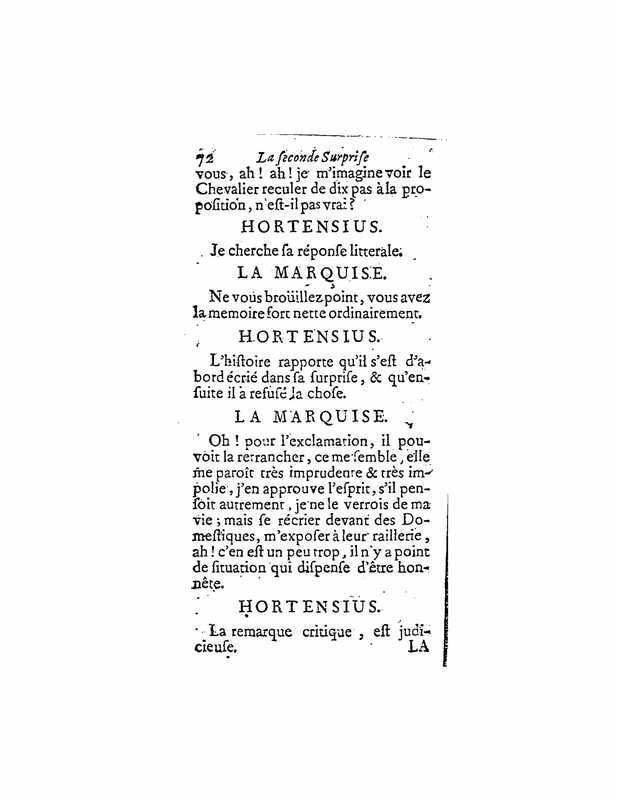 1728 : La seconde surprise de l’amour