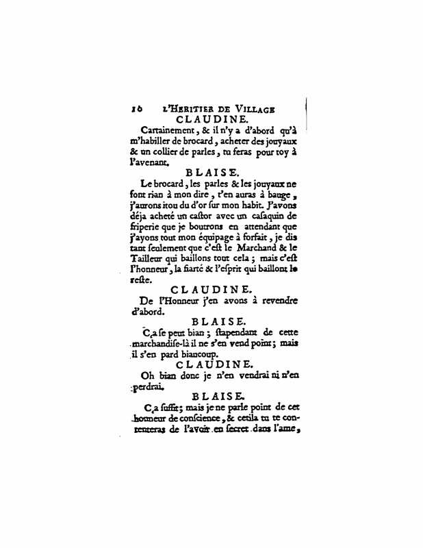 1729 : L’héritier de village