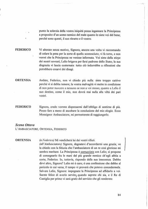 1997 : Il principe travestito (Cristina Pezzoli)