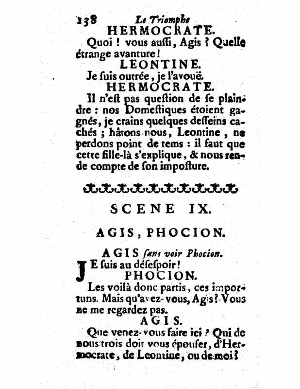 1732 : Le triomphe de l’amour