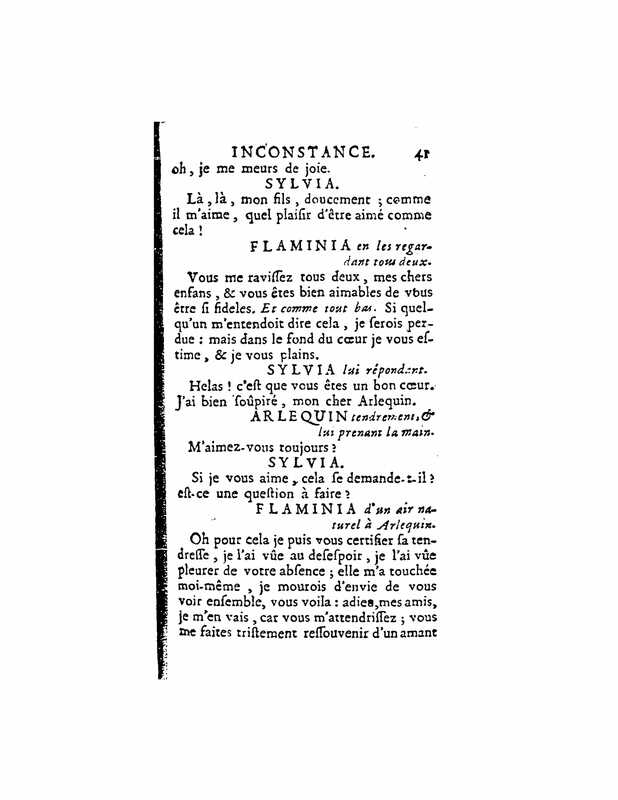 1724 : La double inconstance