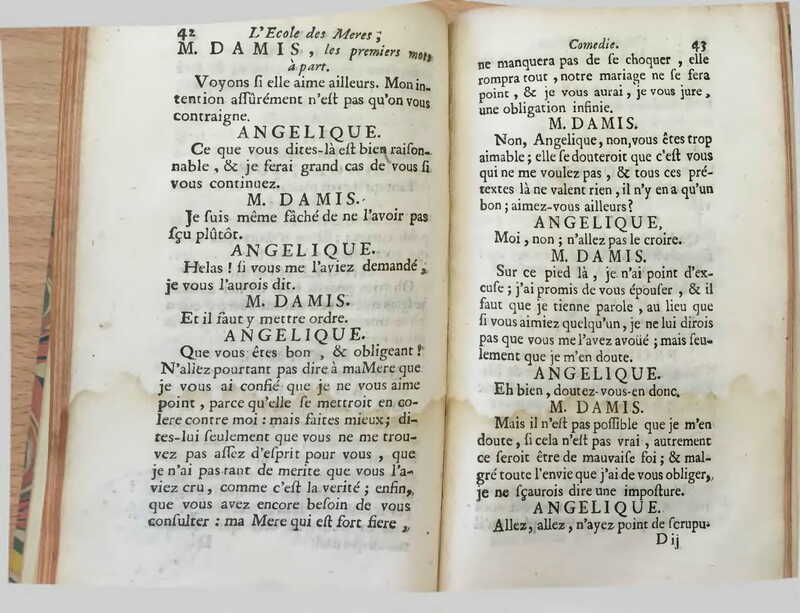 1732 : L’école des mères