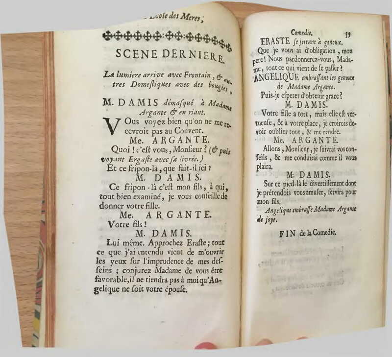 1732 : L’école des mères