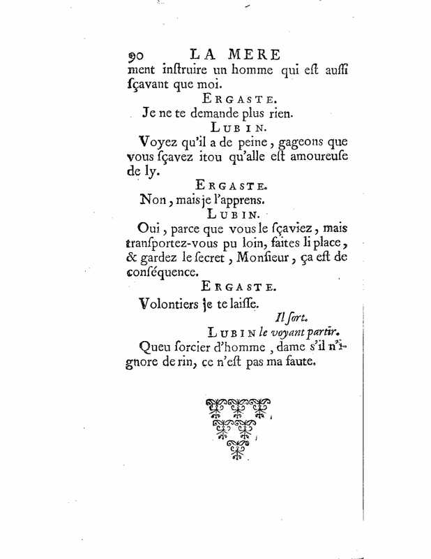 1735 : La mère confidente