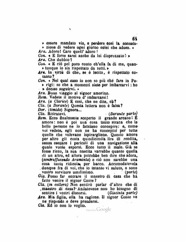1872 : Le false confidenze