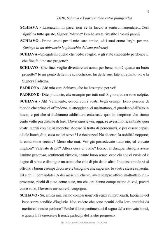 2016 [?] : L’isola degli schiavi [Traduction anonyme]