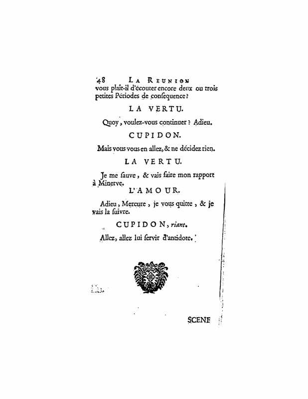 1732 : La réunion des amours
