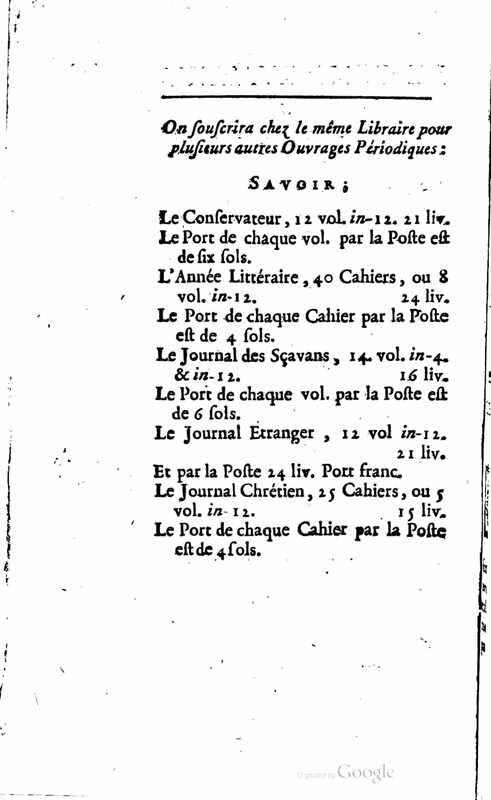 1757 : Les acteurs de bonne foi