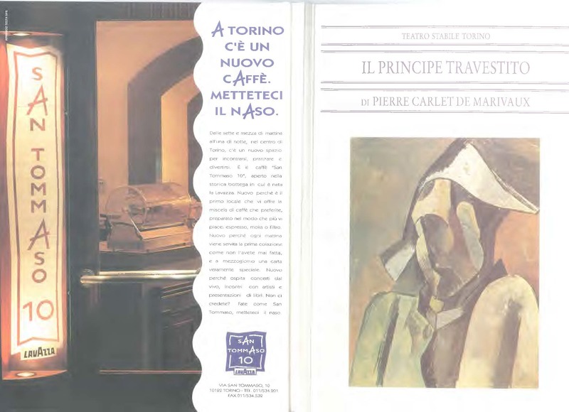 1997 : Il principe travestito (Programme)