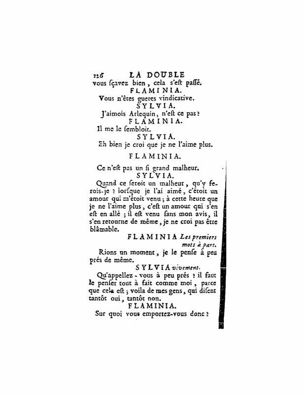 1724 : La double inconstance