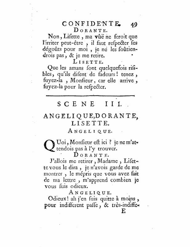1735 : La mère confidente