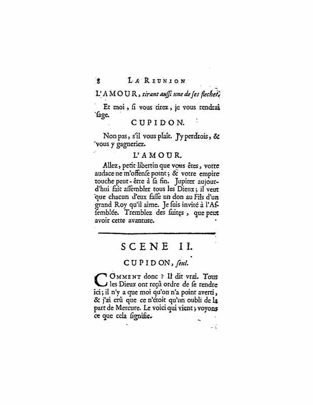 1732 : La réunion des amours