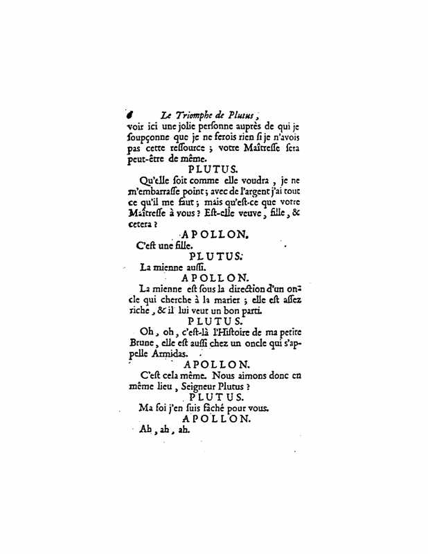 1729 : Le triomphe de Plutus