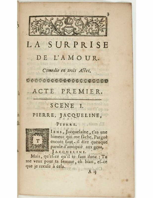 1723 : La surprise de l’amour
