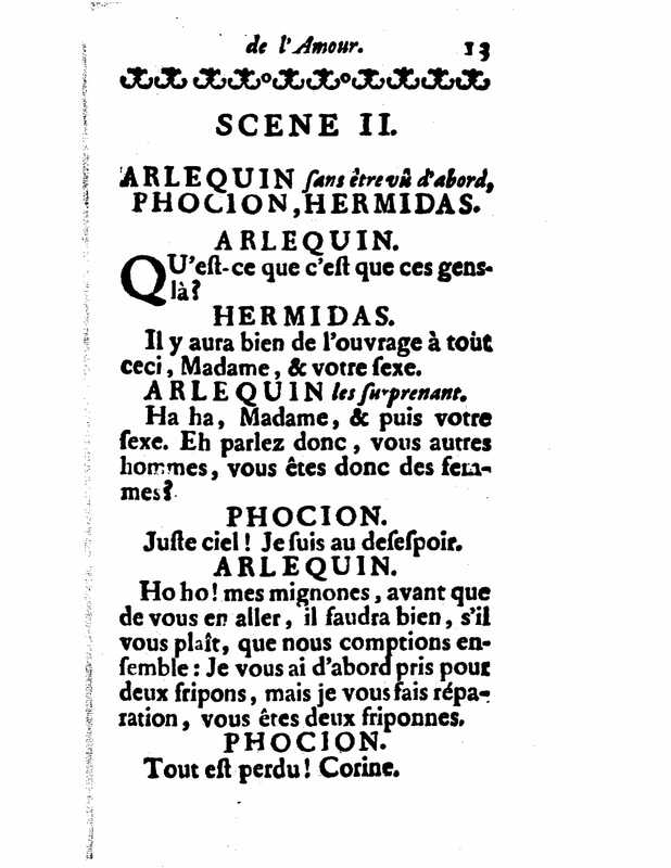 1732 : Le triomphe de l’amour