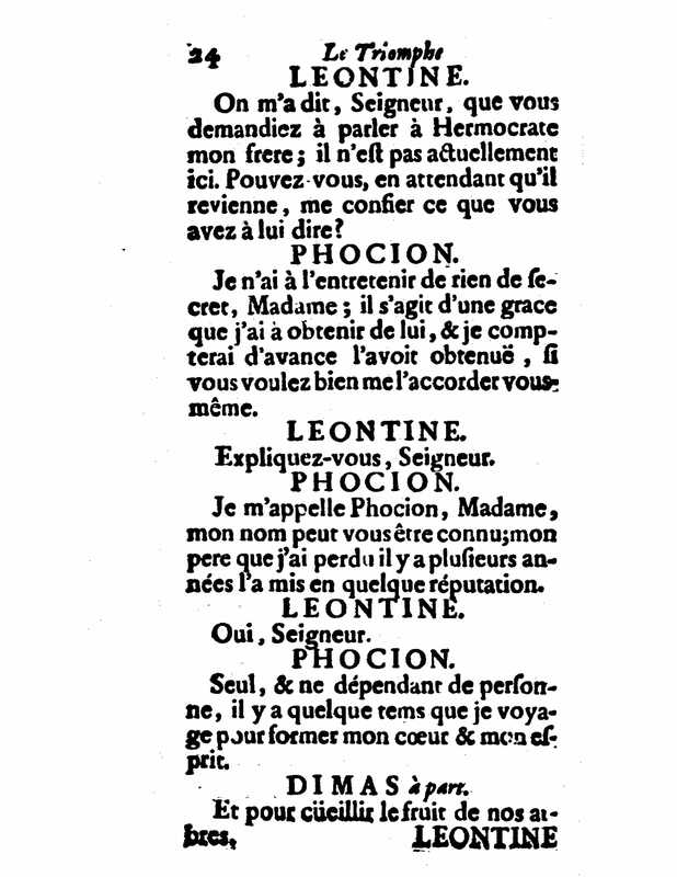 1732 : Le triomphe de l’amour