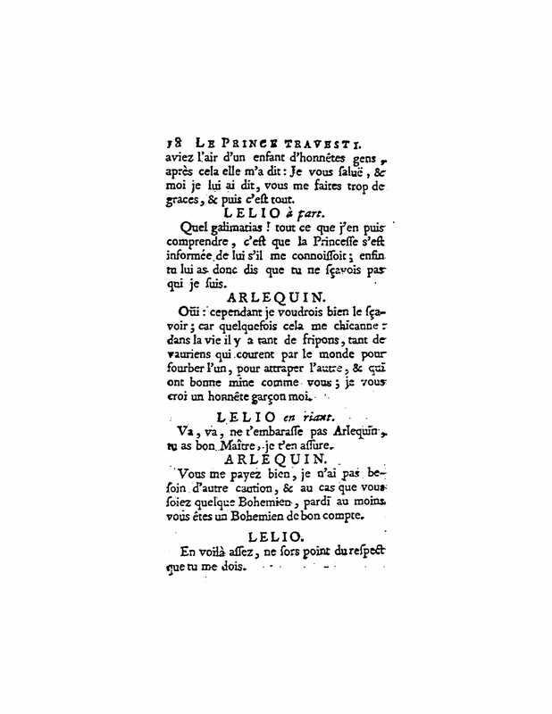 1727 : Le prince travesti