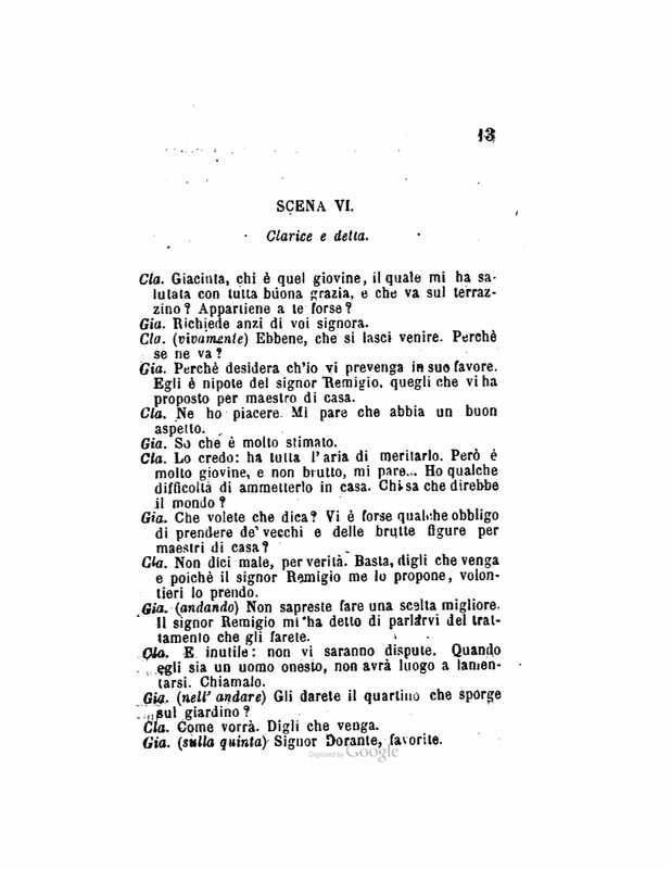 1872 : Le false confidenze