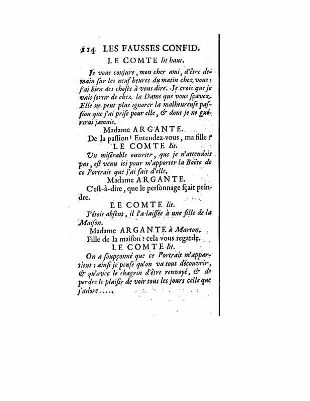 1738 : Les fausses confidences