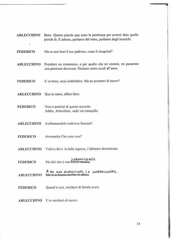 1997 : Il principe travestito (Cristina Pezzoli)