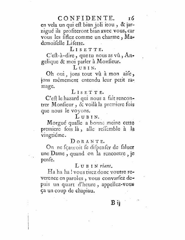 1735 : La mère confidente