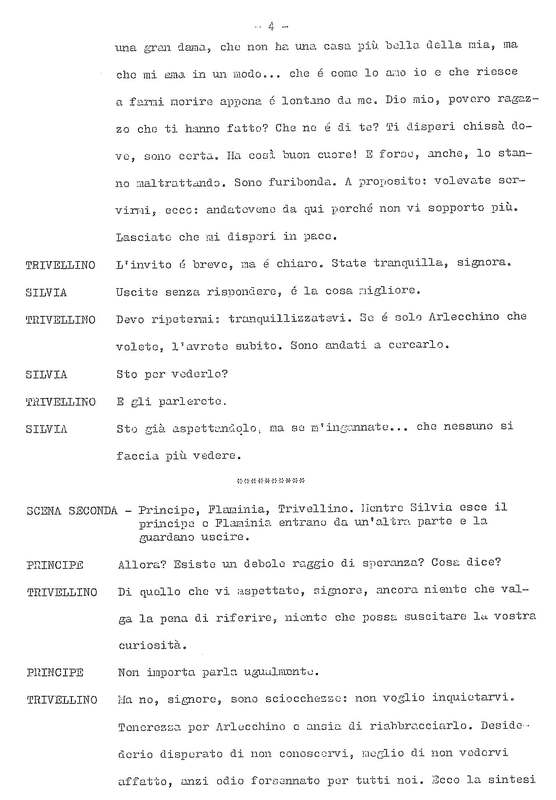 1978 : La doppia incostanza (Andrée Ruth Shammah) script