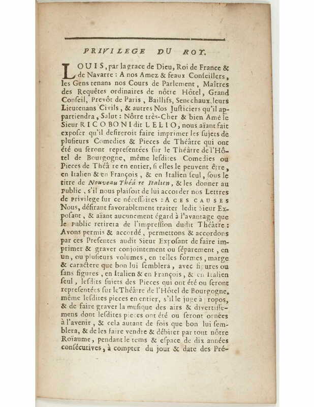 1723 : La surprise de l’amour