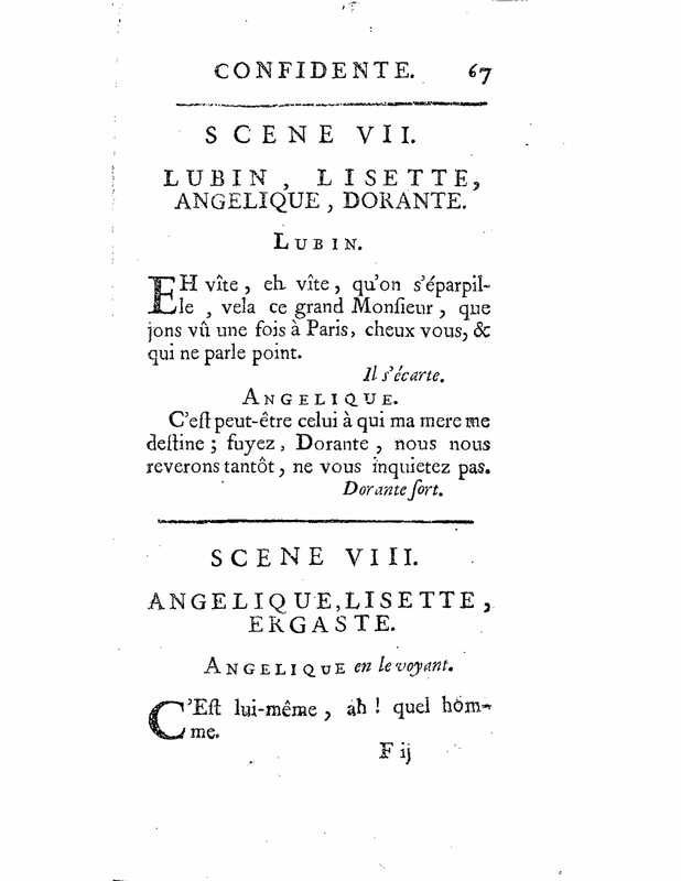 1735 : La mère confidente