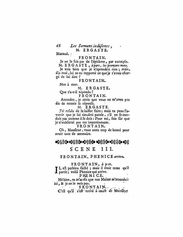 1732 : Les serments indiscrets