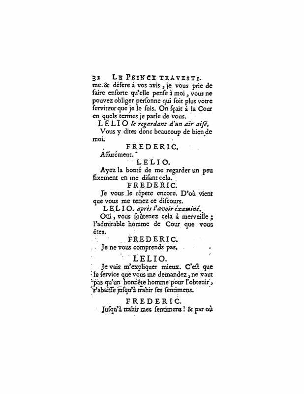 1727 : Le prince travesti