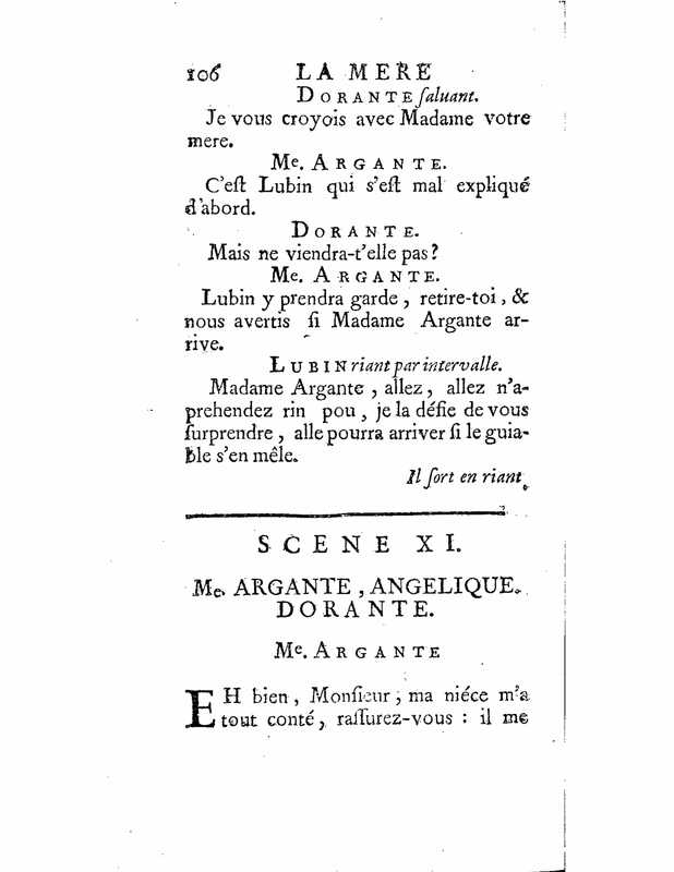 1735 : La mère confidente