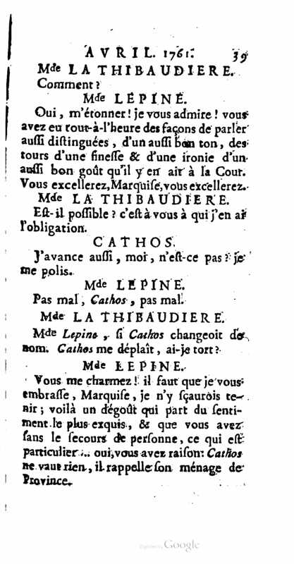 1761 : La provinciale
