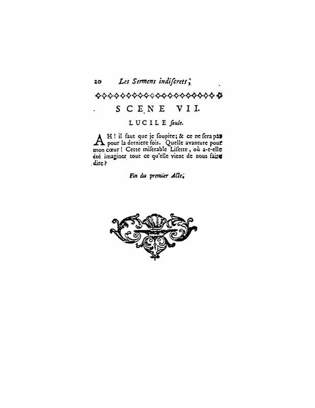 1732 : Les serments indiscrets