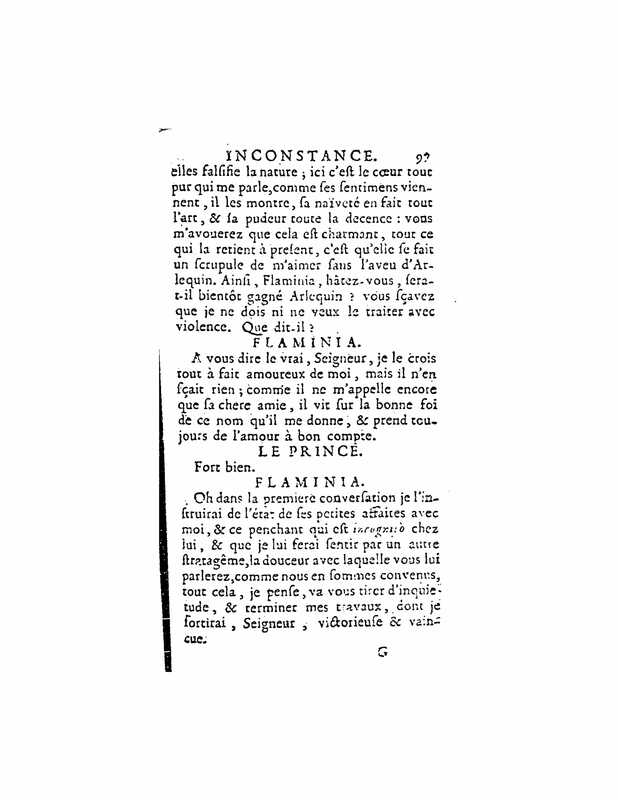 1724 : La double inconstance