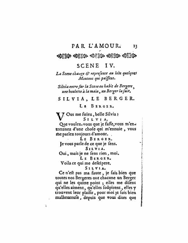 1723 : Arlequin poli par l’amour