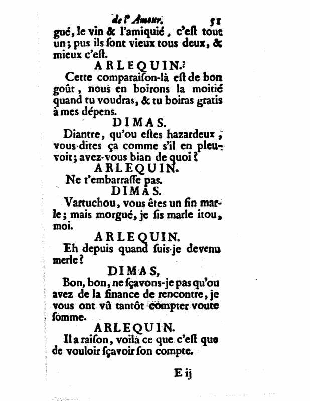1732 : Le triomphe de l’amour