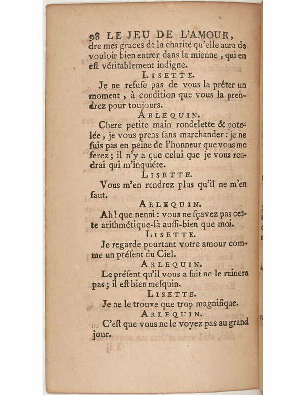 1730 : Le jeu de l’amour et du hasard