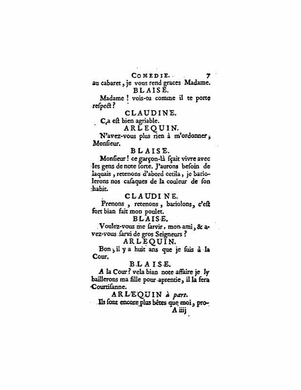 1729 : L’héritier de village
