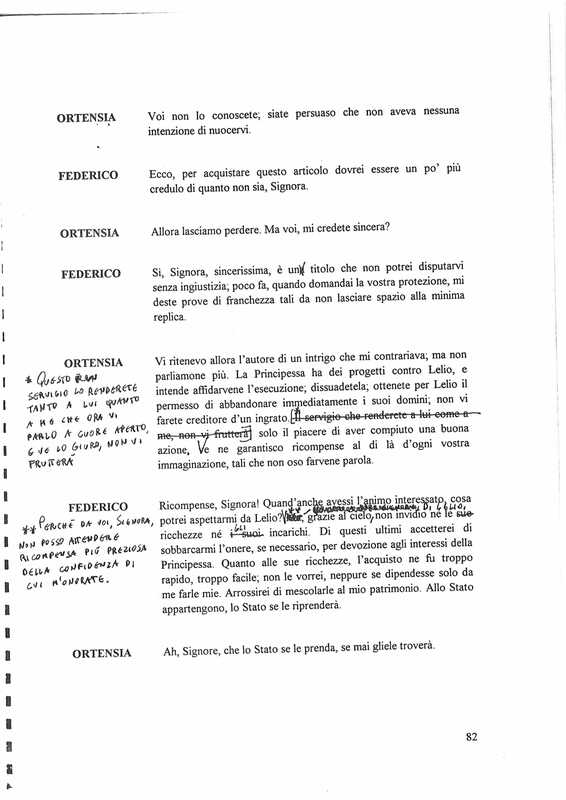 1997 : Il principe travestito (Cristina Pezzoli)