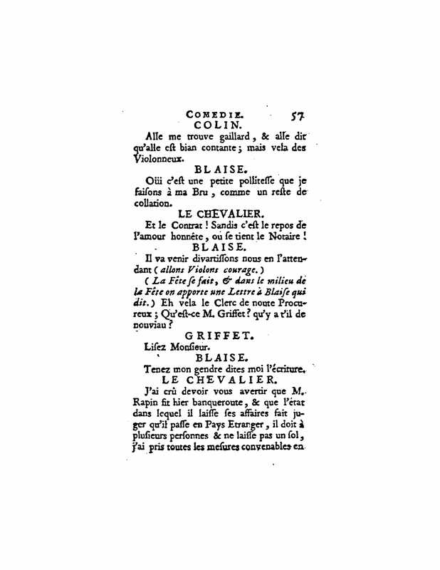 1729 : L’héritier de village