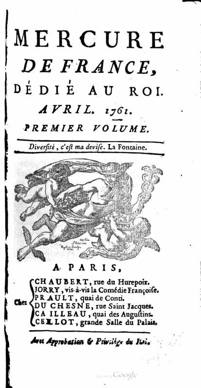 1761 : La provinciale