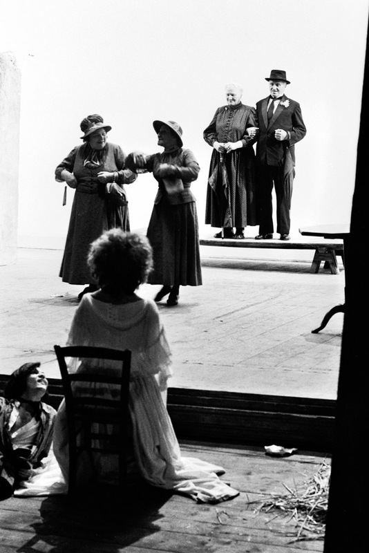 1971 : La finta serva ovvero il furbo punito, Photos du spectacle